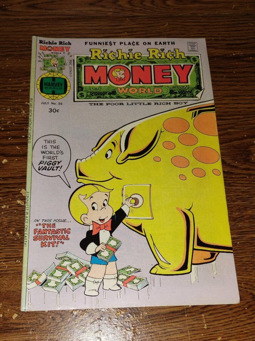 Richie Rich Money #30  (Harvey Comics, 1977)
